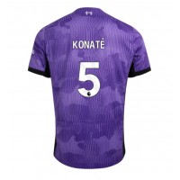 Camiseta Liverpool Ibrahima Konate #5 Tercera Equipación 2023-24 manga corta